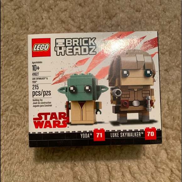 Lego Other - Lego brick heads like sky Walker and yoda new in box